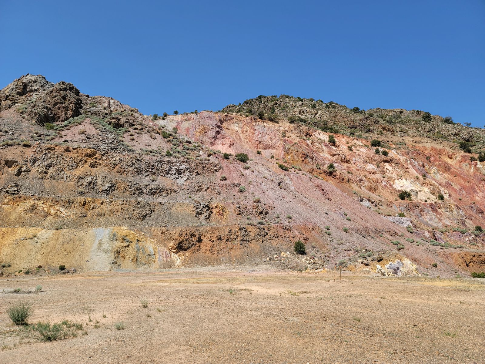 Exiting Open Pit